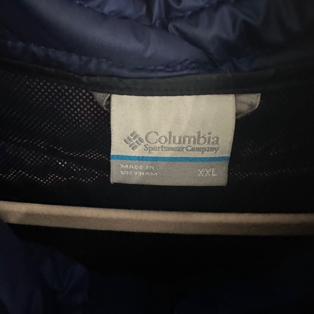 Navy Quilted Jacket - image 3